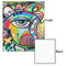 Abstract Eye Painting 20x24 - Matte Poster - Front & Back