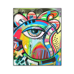 Abstract Eye Painting Wood Print - 20x24