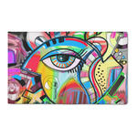 Abstract Eye Painting 3' x 5' Indoor Area Rug