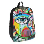 Abstract Eye Painting Kids Backpack