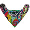 Abstract Eye Painting Bandana Flat Approval