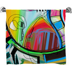 Abstract Eye Painting Bath Towel