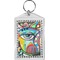 Abstract Eye Painting Bling Keychain (Personalized)