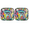 Abstract Eye Painting Car Sun Shades - FRONT