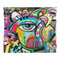 Abstract Eye Painting Comforter - King - Front