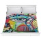 Abstract Eye Painting Comforter (King)