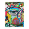 Abstract Eye Painting Comforter - Twin XL - Front