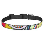 Abstract Eye Painting Dog Collar - Medium