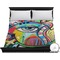 Abstract Eye Painting Duvet Cover (King)