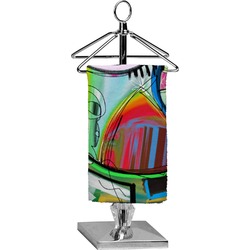 Abstract Eye Painting Finger Tip Towel - Full Print