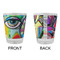 Abstract Eye Painting Glass Shot Glass - Standard - APPROVAL