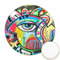 Abstract Eye Painting Icing Circle - Medium - Front