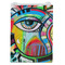 Abstract Eye Painting Jewelry Gift Bag - Matte - Front