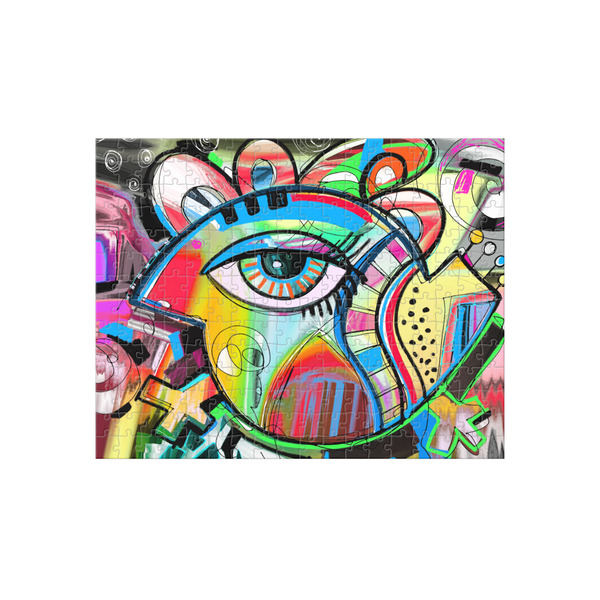 Custom Abstract Eye Painting 252 pc Jigsaw Puzzle