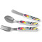 Abstract Eye Painting Kids Flatware