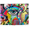 Abstract Eye Painting Large Hard Cover Journal - Apvl