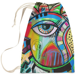 Abstract Eye Painting Laundry Bag