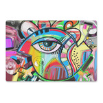 Abstract Eye Painting Large Rectangle Car Magnet