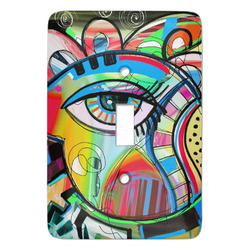 Abstract Eye Painting Light Switch Cover (Single Toggle)