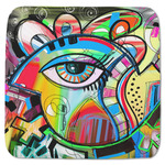 Abstract Eye Painting Memory Foam Bath Mat - 48"x48"