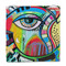 Abstract Eye Painting Party Favor Gift Bag - Matte - Front