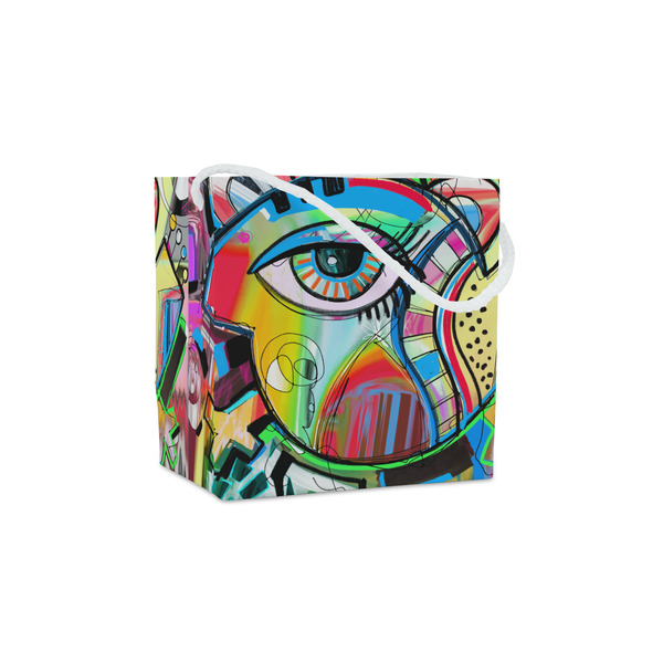 Custom Abstract Eye Painting Party Favor Gift Bags - Matte