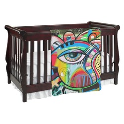 Abstract Eye Painting Baby Blanket
