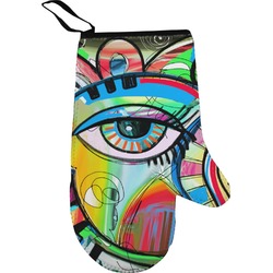 Abstract Eye Painting Right Oven Mitt