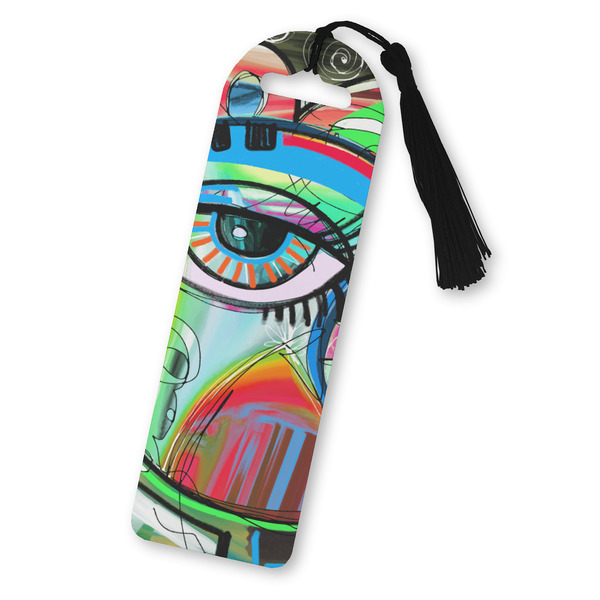 Custom Abstract Eye Painting Plastic Bookmark