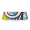 Abstract Eye Painting Plastic Pet Bowls - Small - FRONT