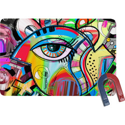 Abstract Eye Painting Rectangular Fridge Magnet