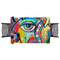 Abstract Eye Painting Rectangular Tablecloths - Top View