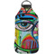 Abstract Eye Painting Sanitizer Holder Keychain - Large (Front)