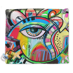 Abstract Eye Painting Security Blanket
