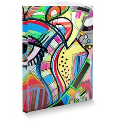 Abstract Eye Painting Softbound Notebook - 5.75" x 8"