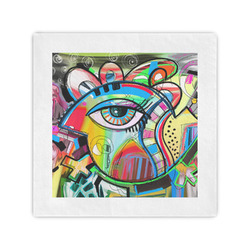 Abstract Eye Painting Cocktail Napkins