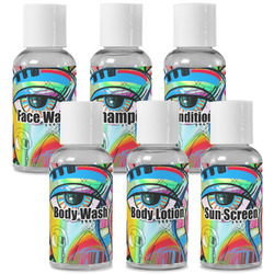 Abstract Eye Painting Travel Bottles