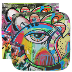 Abstract Eye Painting Facecloth / Wash Cloth