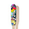 Abstract Eye Painting Wooden Food Pick - Paddle - Single Sided - Front & Back