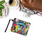 Abstract Eye Painting Wristlet ID Cases - LIFESTYLE