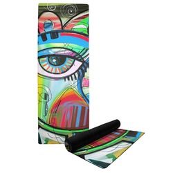 Abstract Eye Painting Yoga Mat