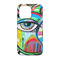 Abstract Eye Painting iPhone 13 Case - Back