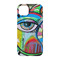 Abstract Eye Painting iPhone 14 Case - Back