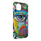 Abstract Eye Painting iPhone 14 Plus Tough Case - Angle