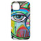 Abstract Eye Painting iPhone 14 Plus Tough Case - Back