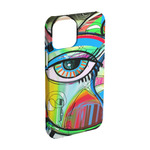 Abstract Eye Painting iPhone Case - Plastic - iPhone 15