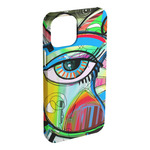 Abstract Eye Painting iPhone Case - Plastic - iPhone 15 Plus