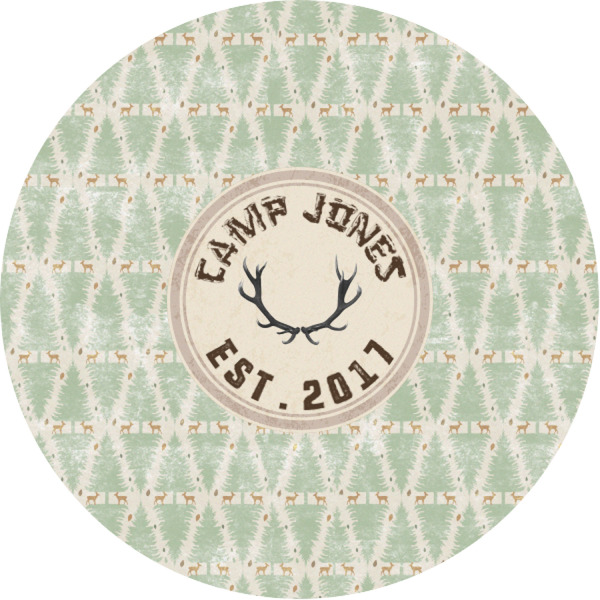 Custom Deer Multipurpose Round Labels - 1" (Personalized)