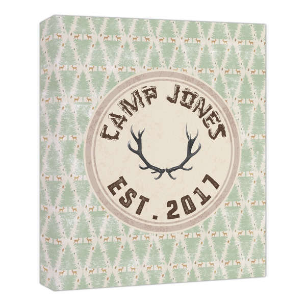 Custom Deer Canvas Print - 20x24 (Personalized)