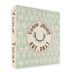 Deer 3 Ring Binder - Full Wrap - 2" (Personalized)